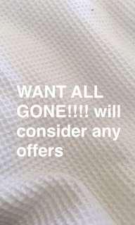 want all my stuff gone asap