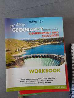 Brand new Geography workbook