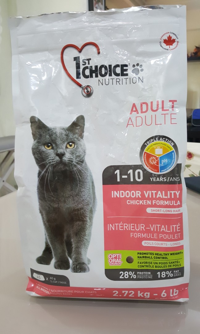 1st Choice Adult Cat Food Pet Supplies For Cats Cat Food On Carousell