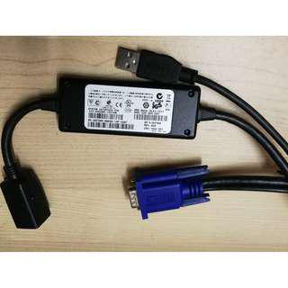 Dell KVM System Interface Pod Adapter SIP USB Cable 0uf366