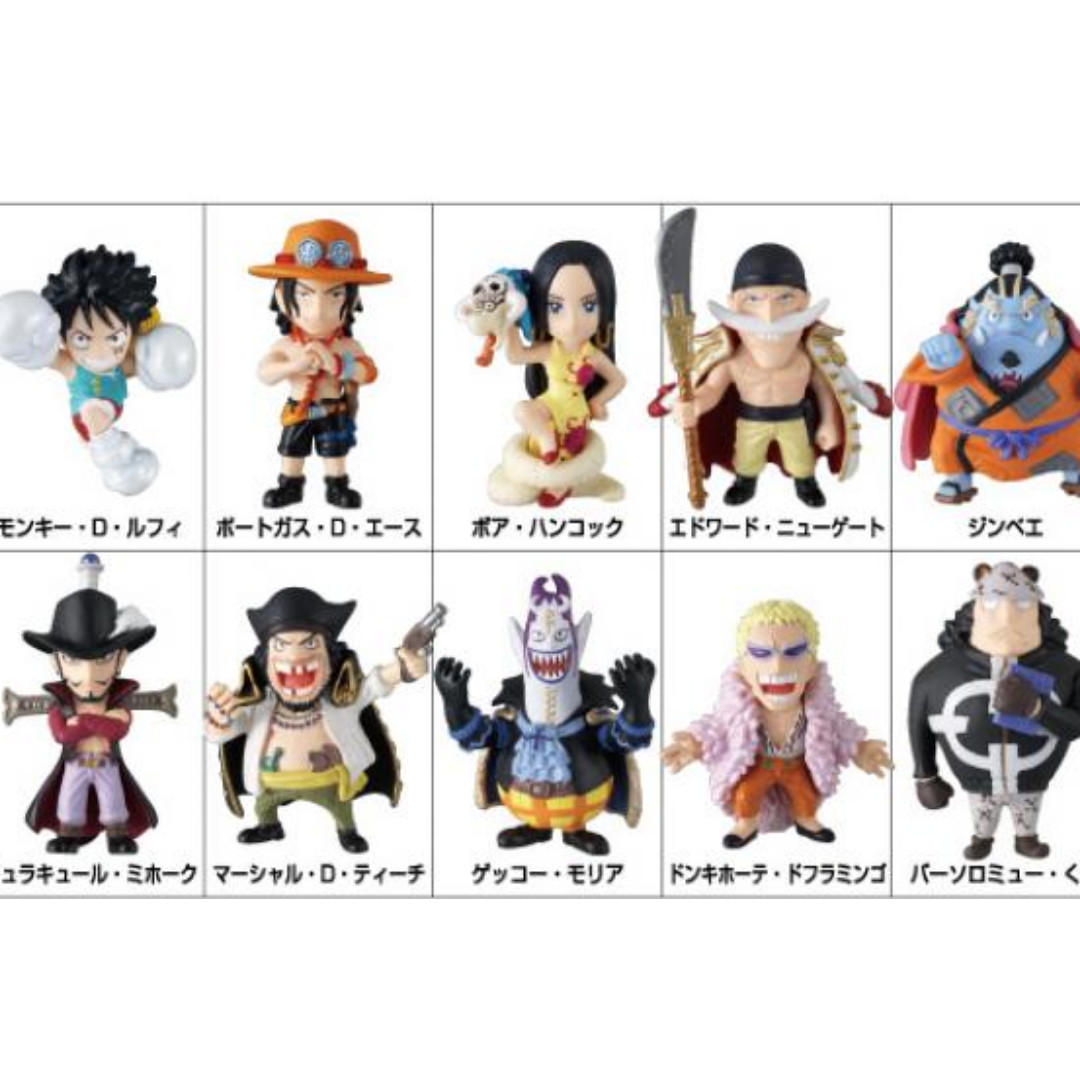 海賊王one Piece Figure Collection 王下七武海行版一套 興趣及遊戲 玩具 遊戲類 Carousell