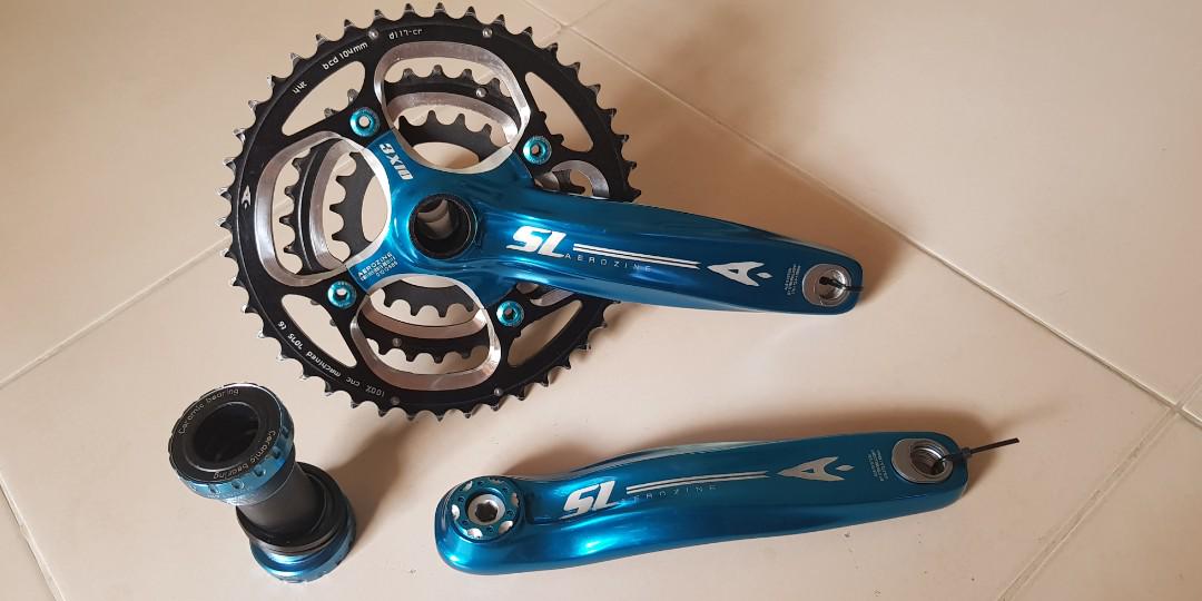 AEROZINE CRANKSET Sports Equipment Bicycles Parts Parts