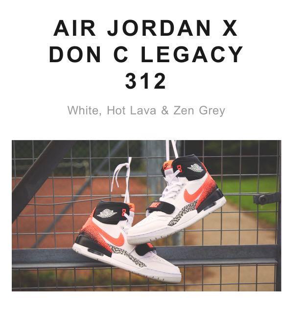 Air Jordan X Don Legacy 女裝, 女裝鞋- Carousell