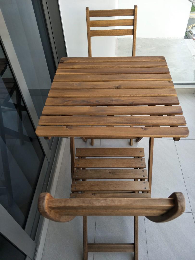 Moving Out Sale Askholmen Table 2 Chairs Furniture Tables Chairs On Carousell