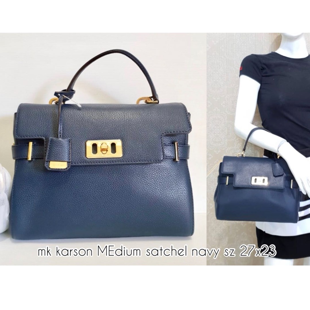 michael kors karson medium satchel