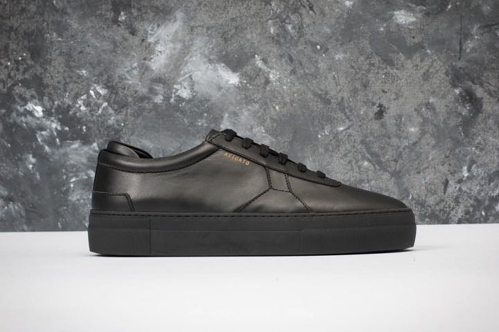 axel arigato platform sneaker black