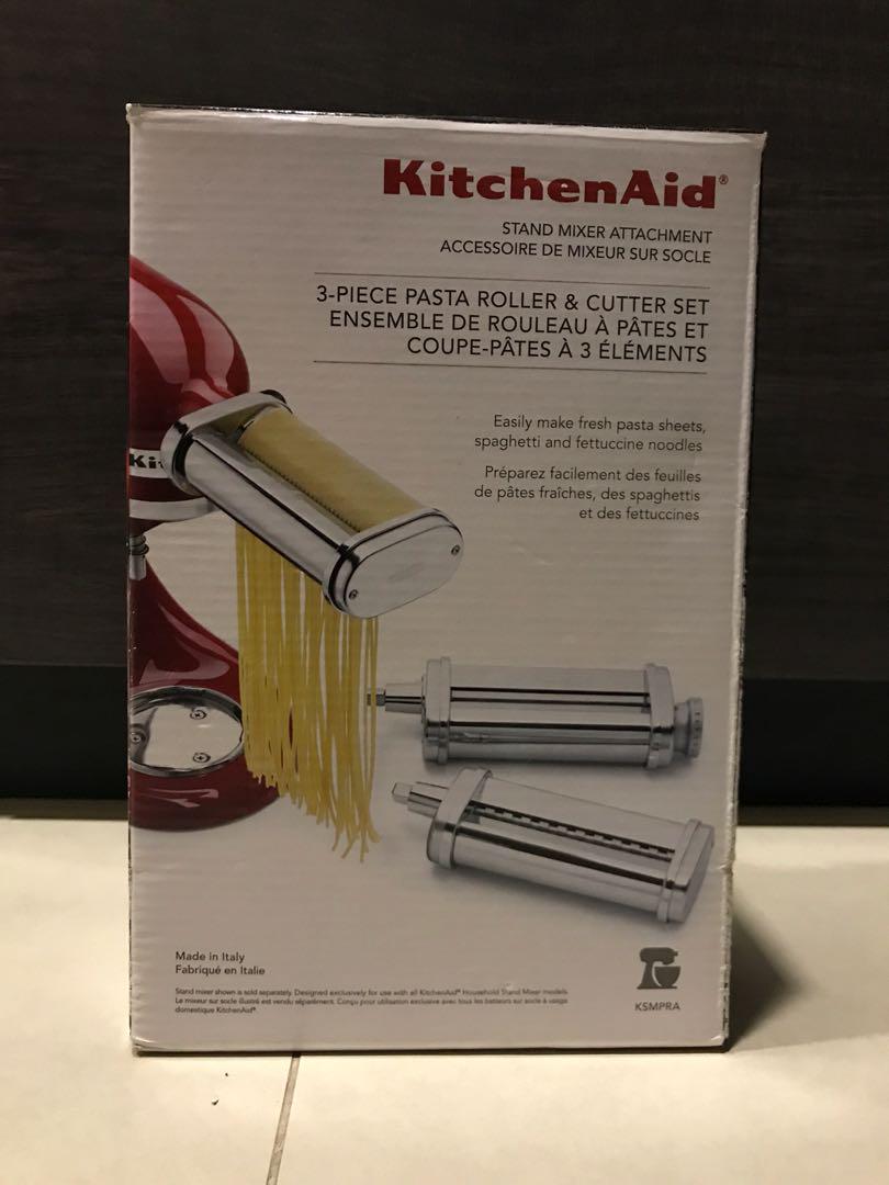 3 piece pasta roller and cutter set
