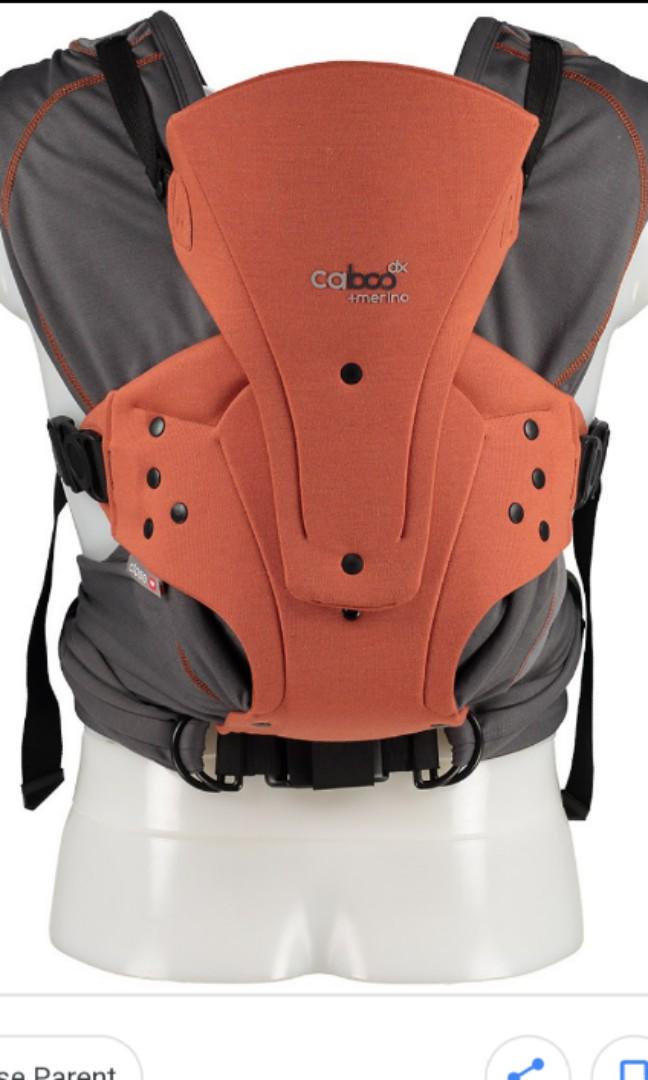 Caboo dx Merino baby carrier Babies Kids Going Out Carriers Slings on Carousell