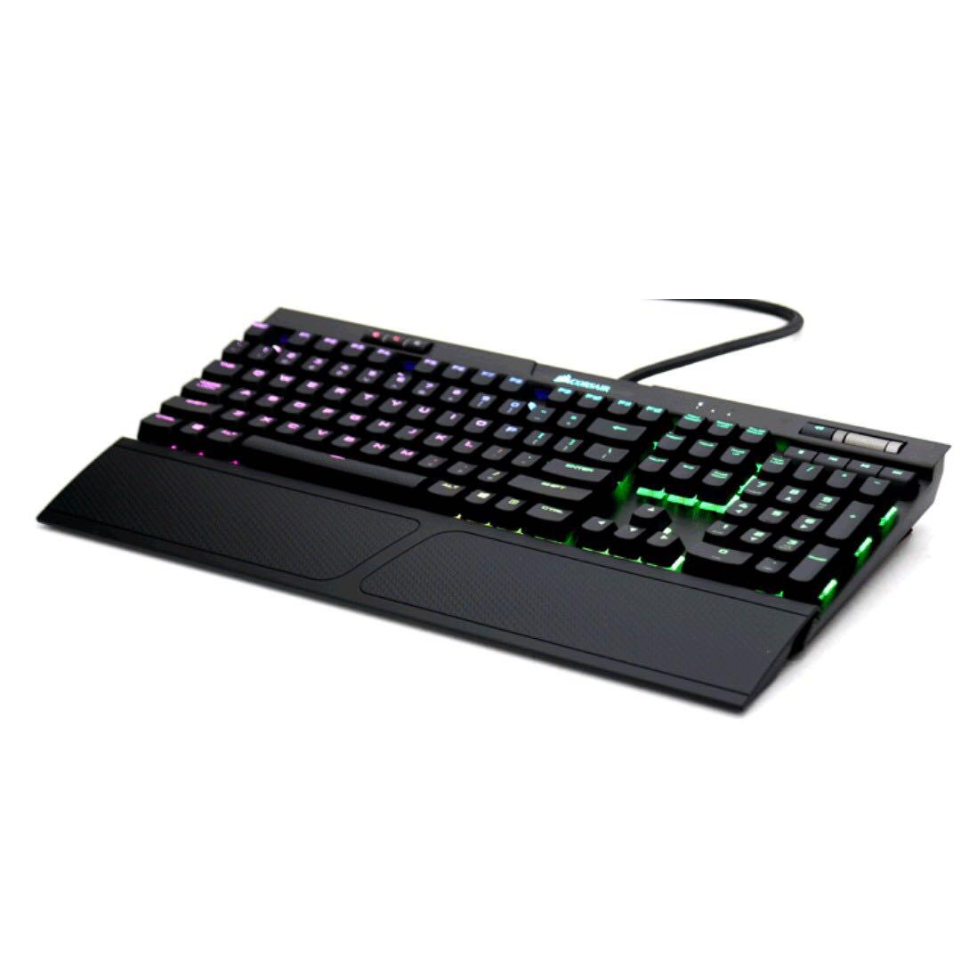 Corsair K70 Rgb Mk 2 Mechanical Gaming Keyboard Blue Switches Electronics Others On Carousell