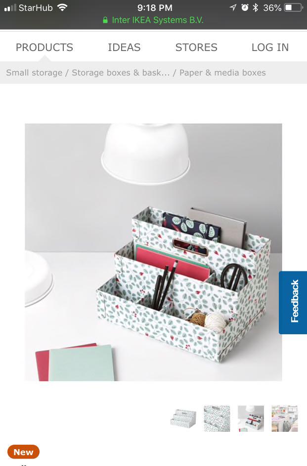 Desk Organizer From Ikea Furniture Shelves Drawers On Carousell