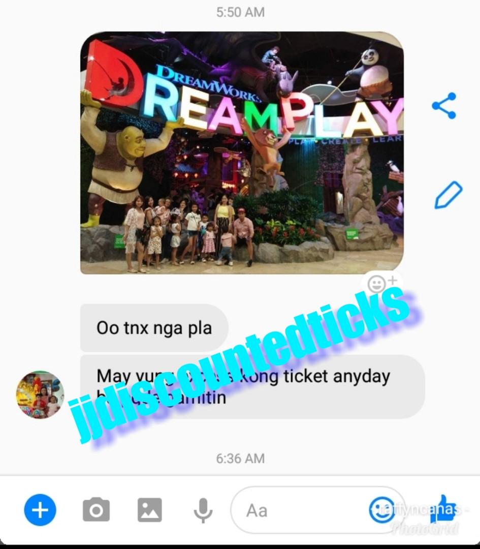 DREAMPLAY TICKET, Tickets & Vouchers, Store Credits on Carousell