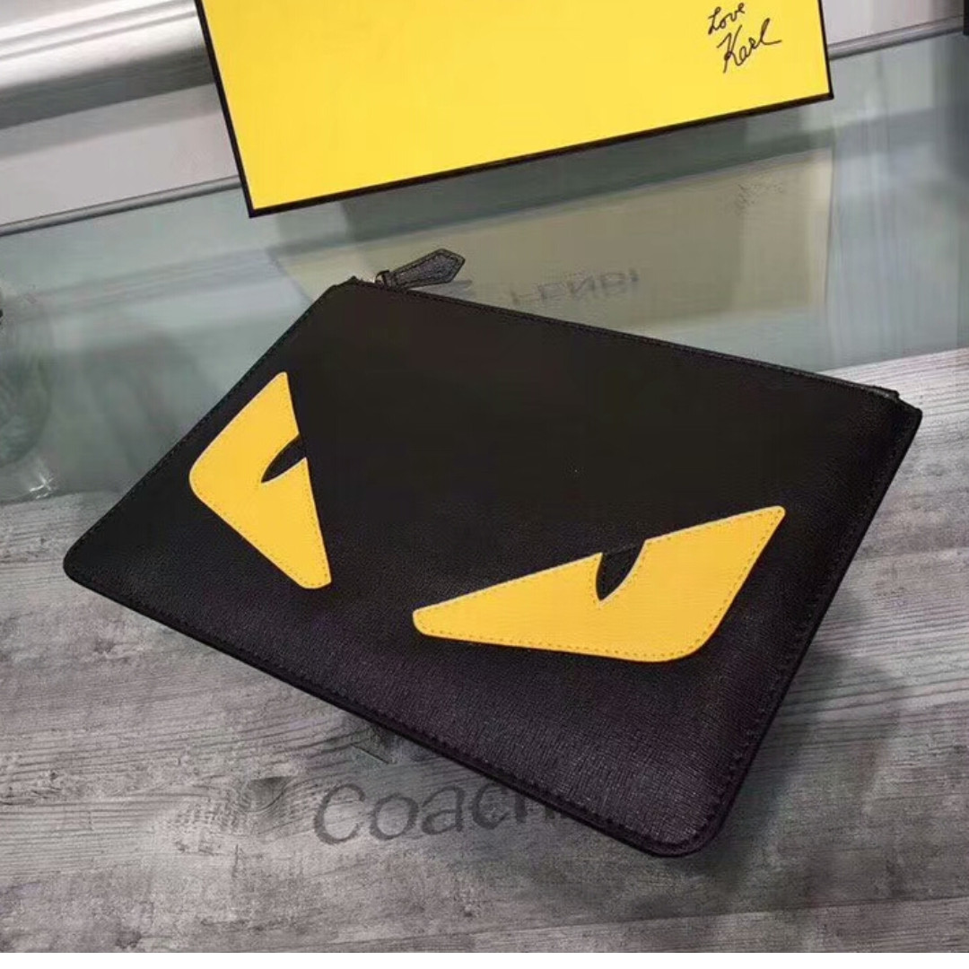 fendi monster pouch