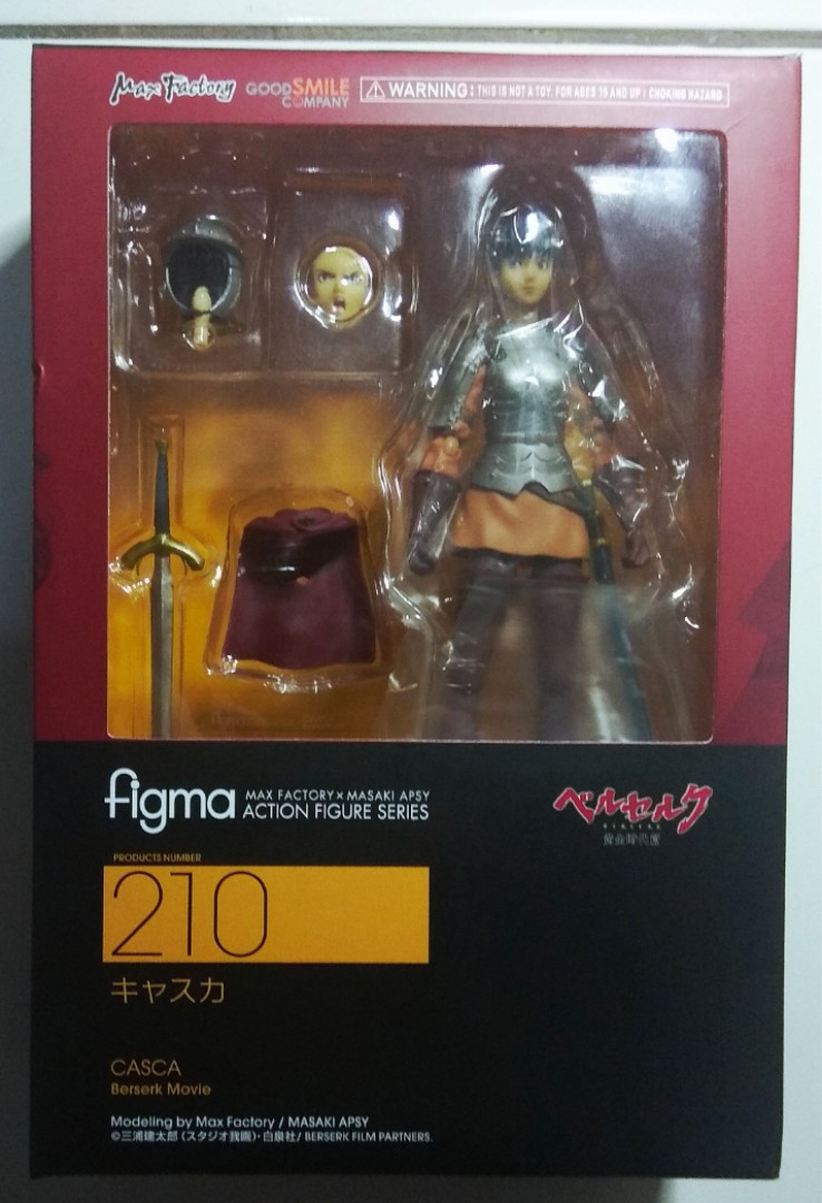 Figma Berserk Casca Bib Perfect Toys Collectibles Mainan Di Carousell $54.0 authentic good smile company figma berserk movie griffith action figure #138 usa. carousell