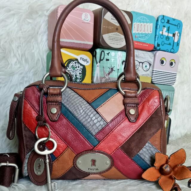 Fossil maddox patchwork outlet