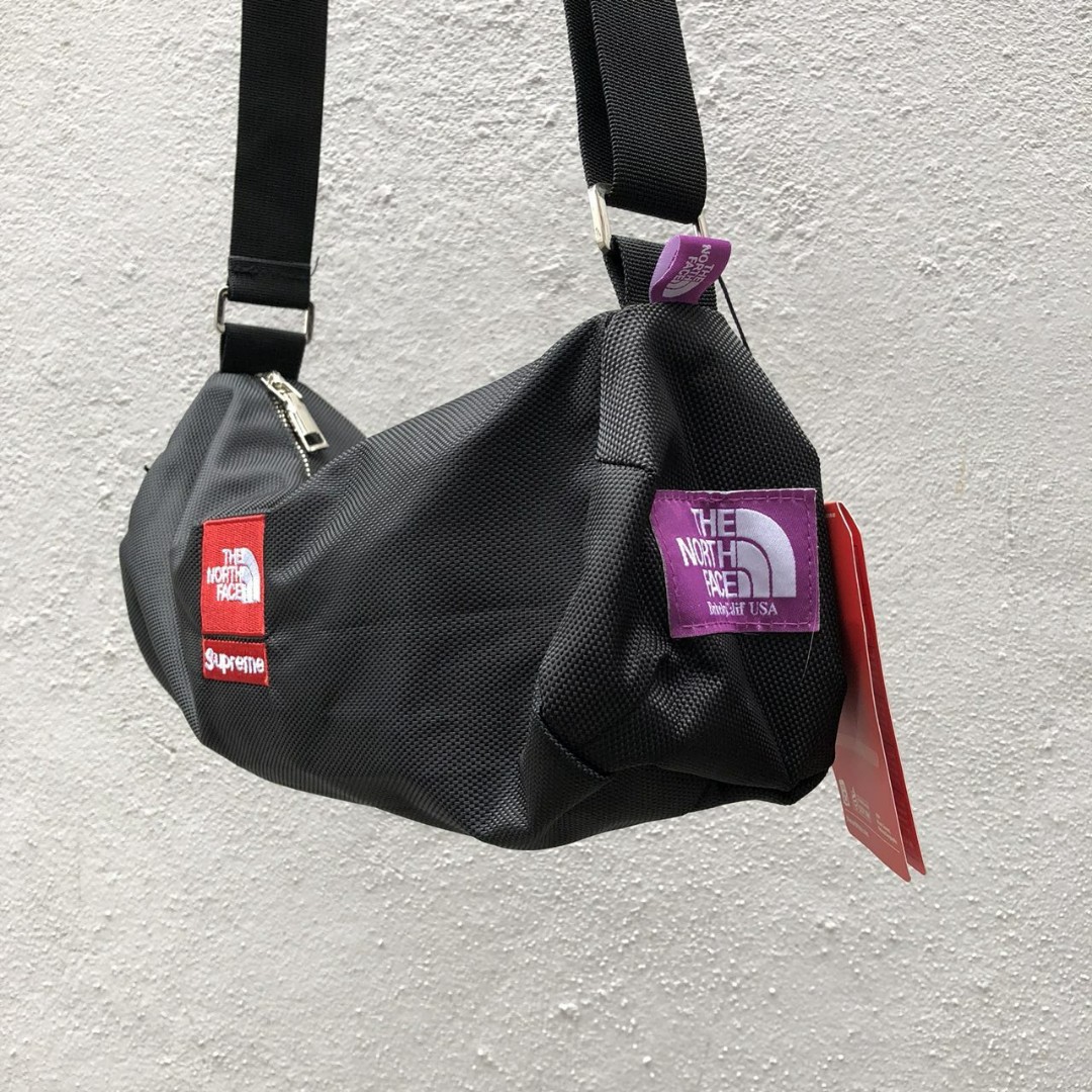 supreme x the north face shoulder bag
