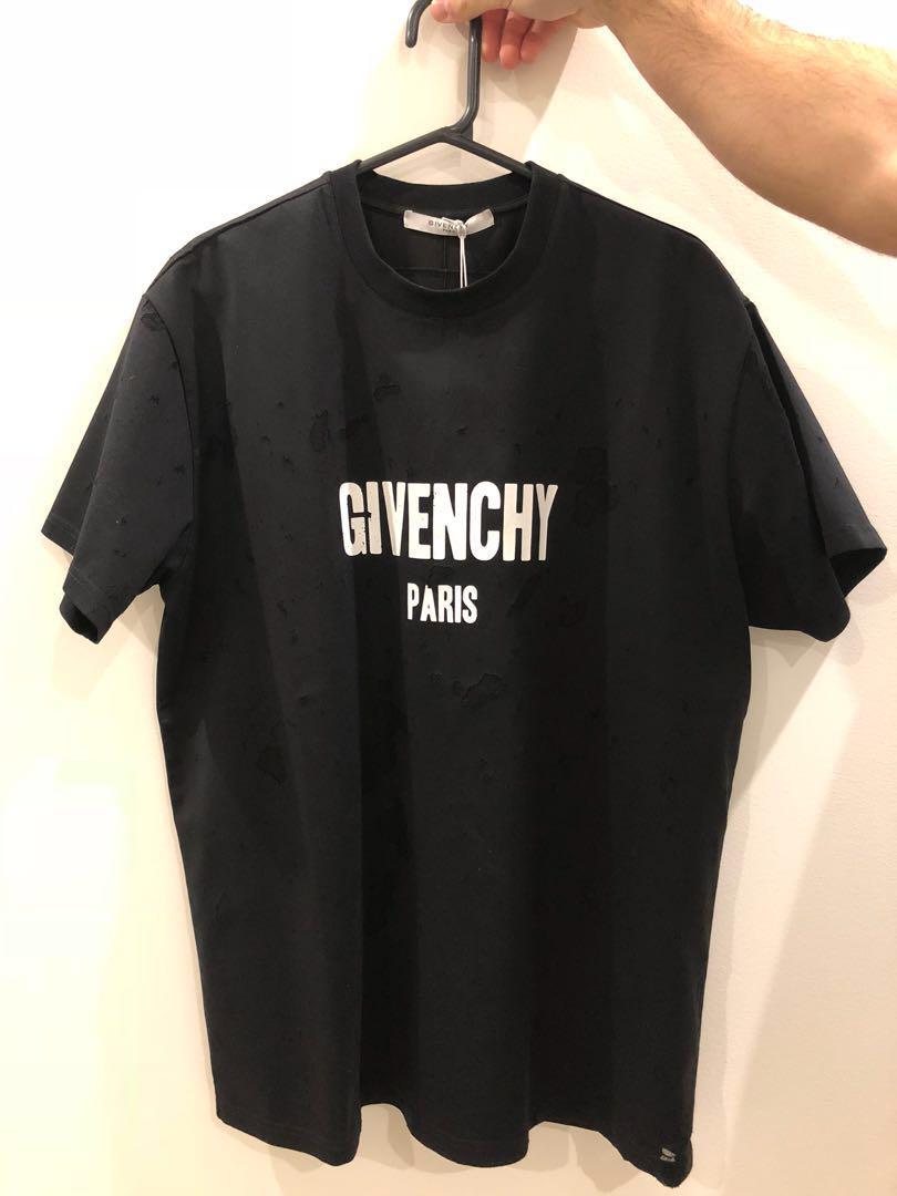 givenchy destroyed tee