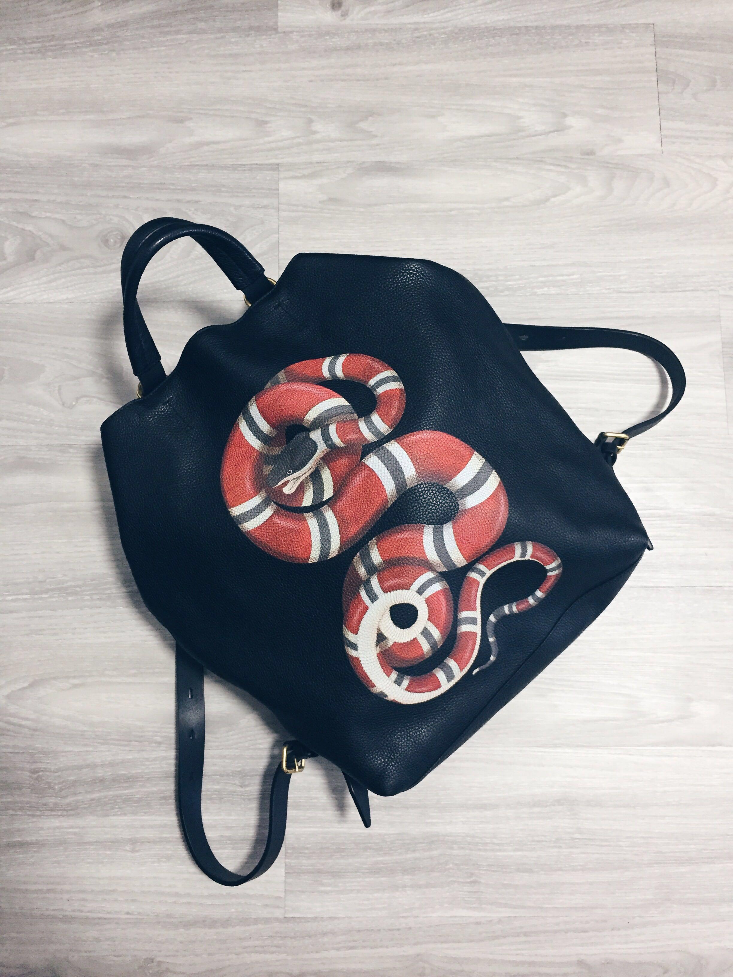 gucci kingsnake backpack