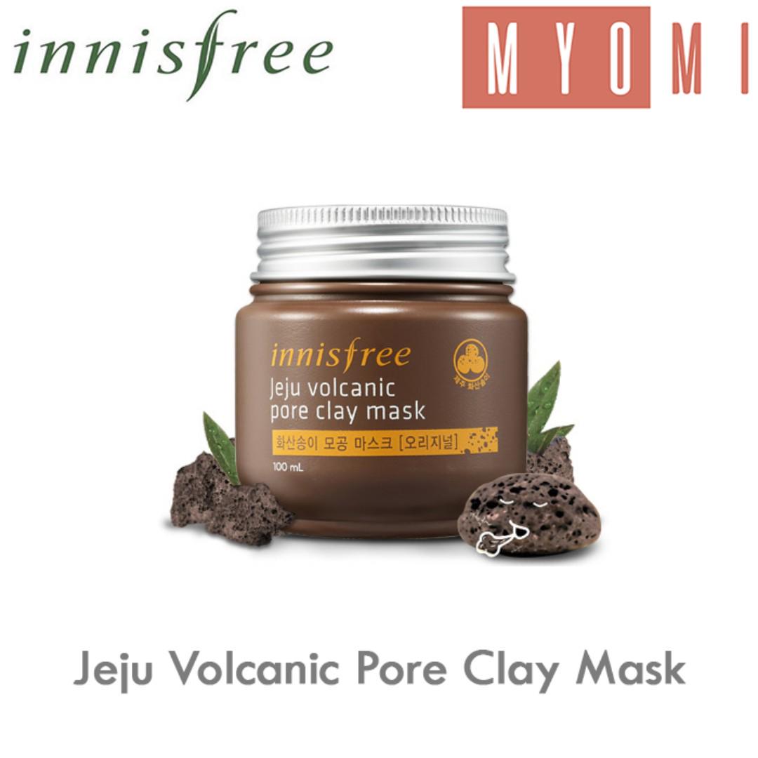 Innisfree Jeju Volcanic Pore Clay Mask 100ml Health Beauty Face Skin Care On Carousell