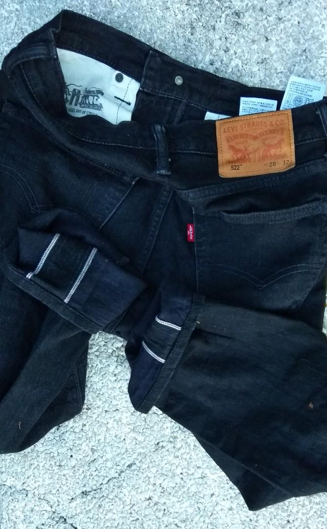 levis 522 selvedge