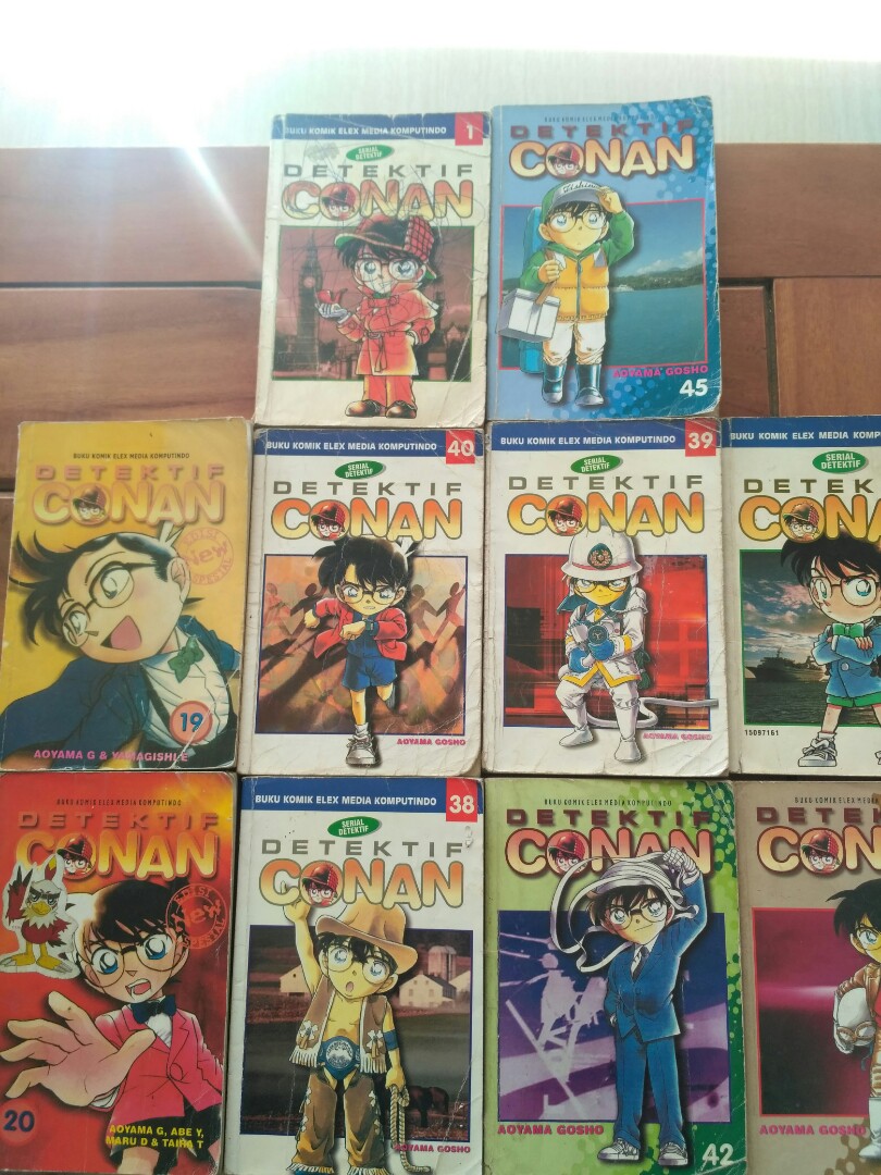 KOMIK DETEKTIF CONAN CAMPUR Books Stationery Comics Manga On