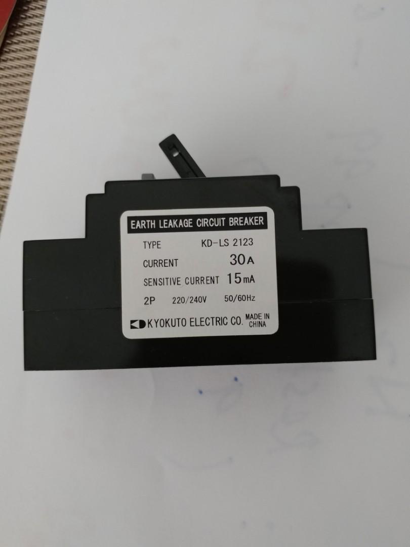 Kyokuto Electric KDLS2123 Earth Leakage Circuit Breaker (Made in