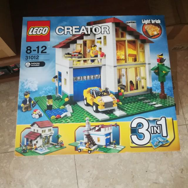 lego 31012 creator family house brand new sealed Hobbies Toys Toys Games on Carousell