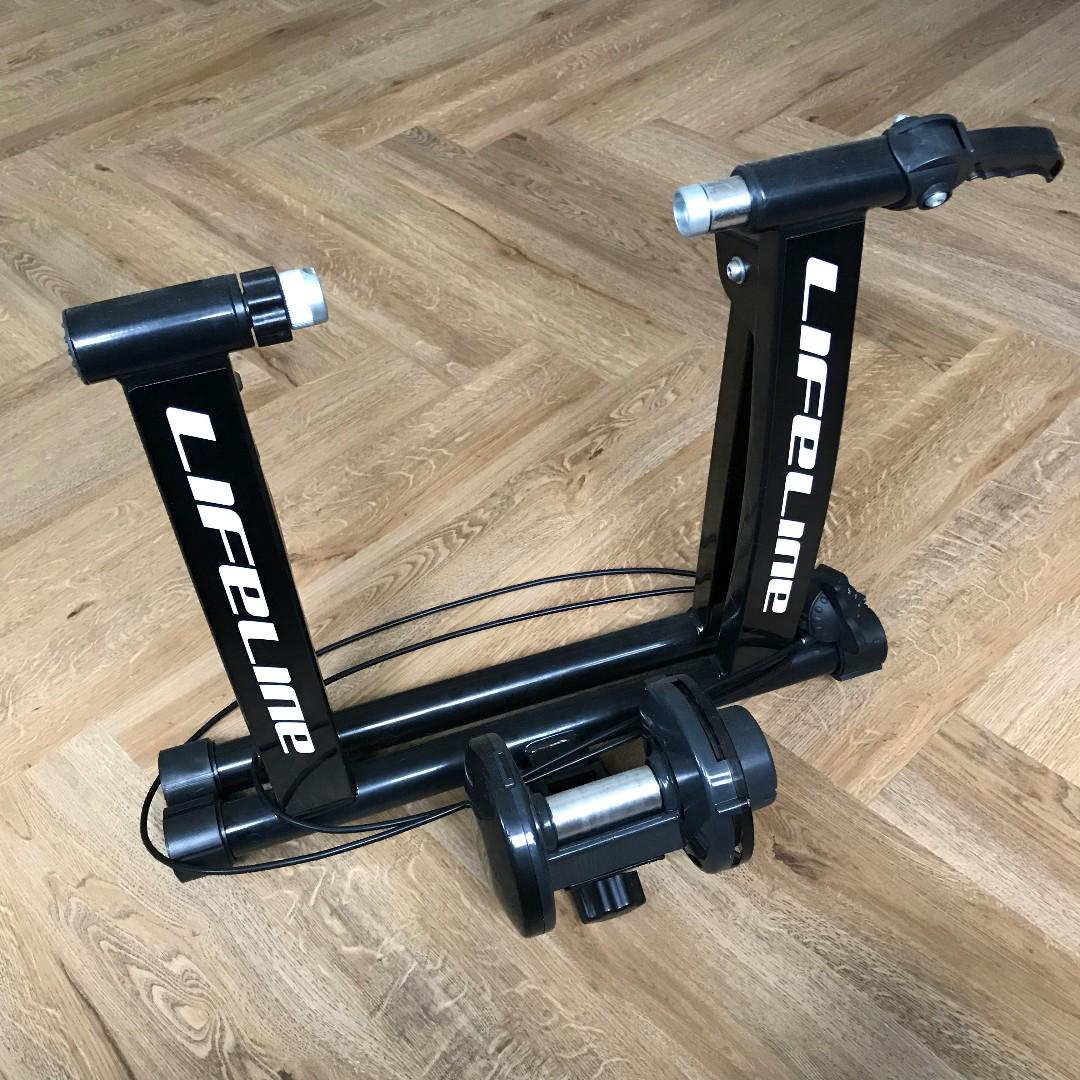 lifeline magnetic indoor cycle trainer