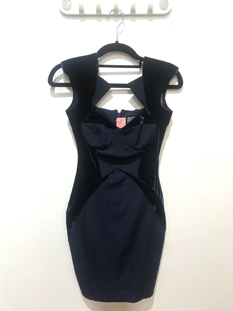 lipsy velvet dress