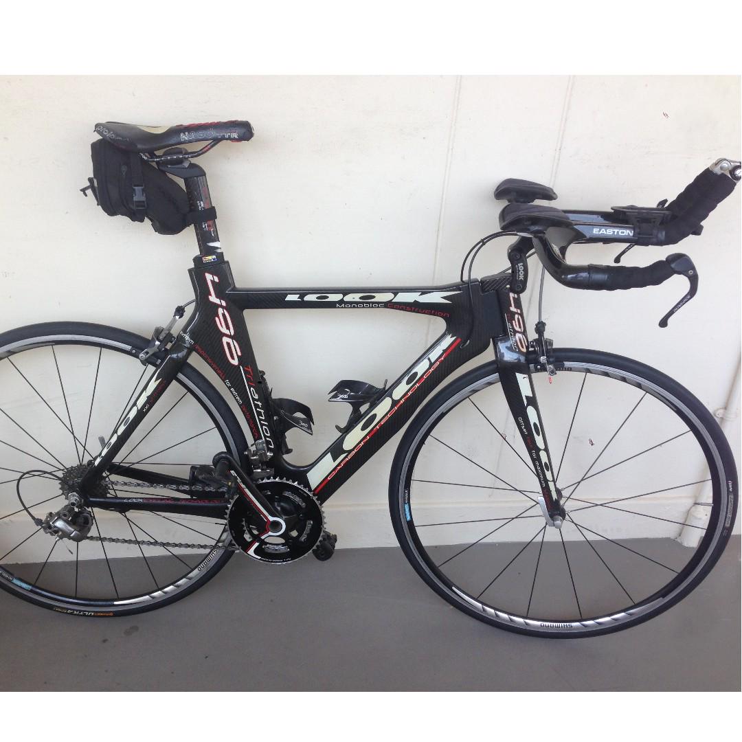Look 496 Carbon TT Tri Bike Sports Equipment Bicycles Parts