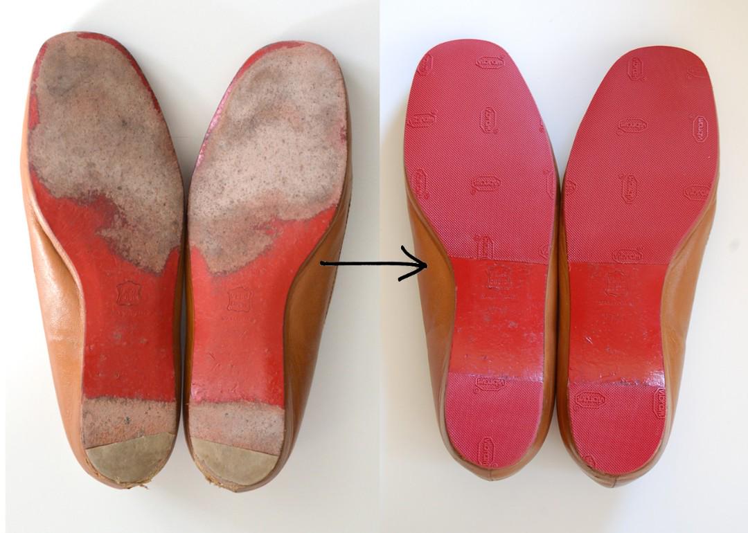 red vibram soles for louboutins