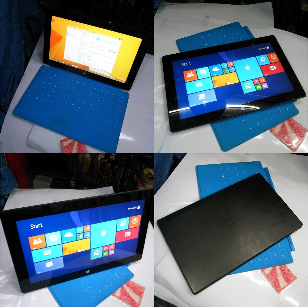 Microsoft Surface Rt Windows 8 1 32gb Sold Out Mobile Phones Tablets Tablets On Carousell