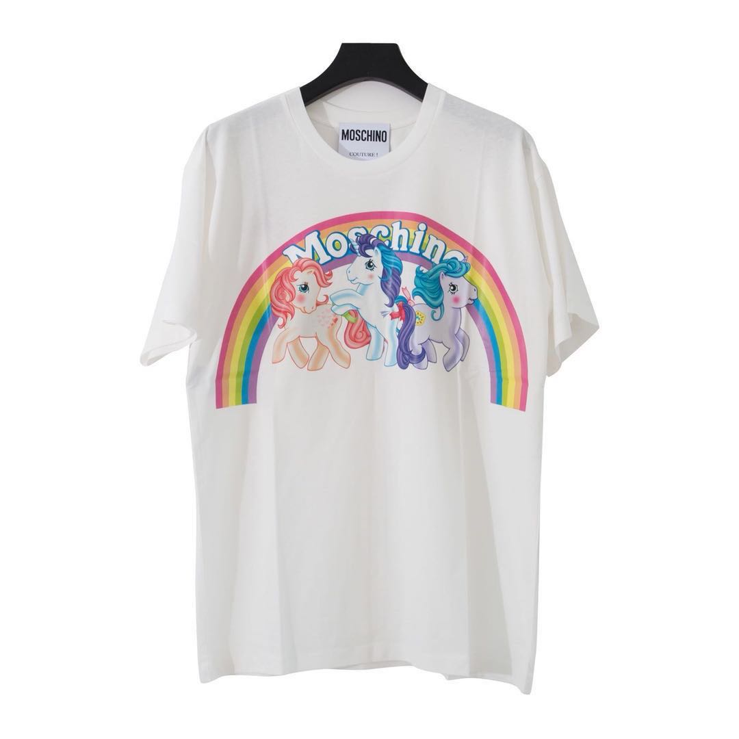 moschino pony t shirt