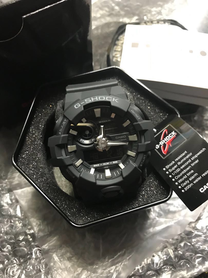 G shock hotsell ga 700 black