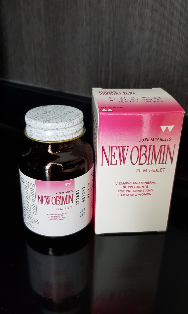 New Obimin Vitamins Minerals Supplements Health Nutrition Health Supplements Vitamins Supplements On Carousell