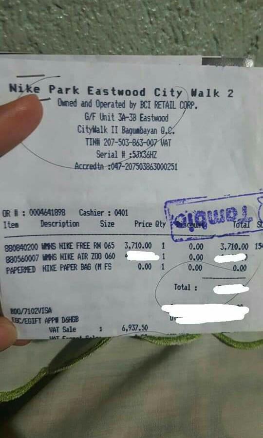 nike park eastwood contact number