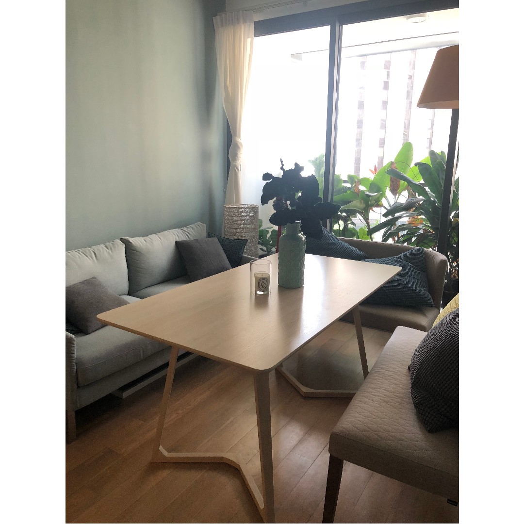 Oak Weller Designer Wooden Dining Table Furniture Tables Chairs On Carousell