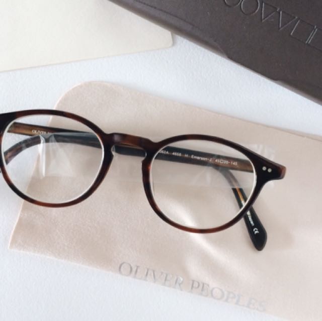 Oliver Peoples Emerson J Glasses Spectacles, Men's Fashion, Watches &  Accessories, Sunglasses & Eyewear on Carousell
