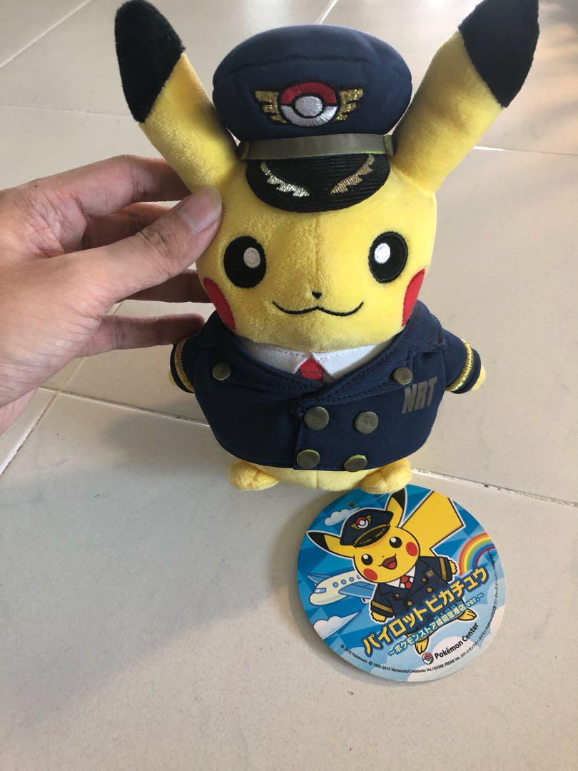 Pikachu Narita Airport Pilot Limited Edition Hobbies Toys Toys Games On Carousell