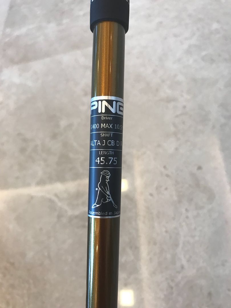 Ping ALTA CB 55 Driver Shaft Regular Flex, Sports Equipment, Sports & Games, Golf on Carousell