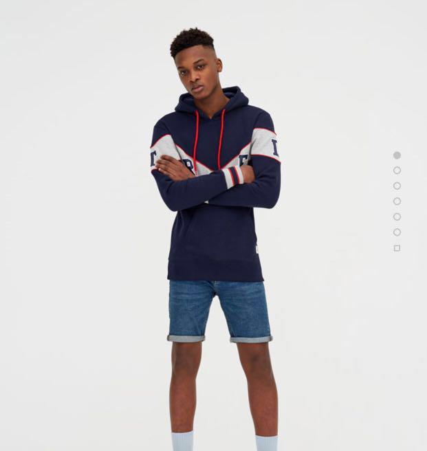 Colored denim new arrivals bermuda shorts