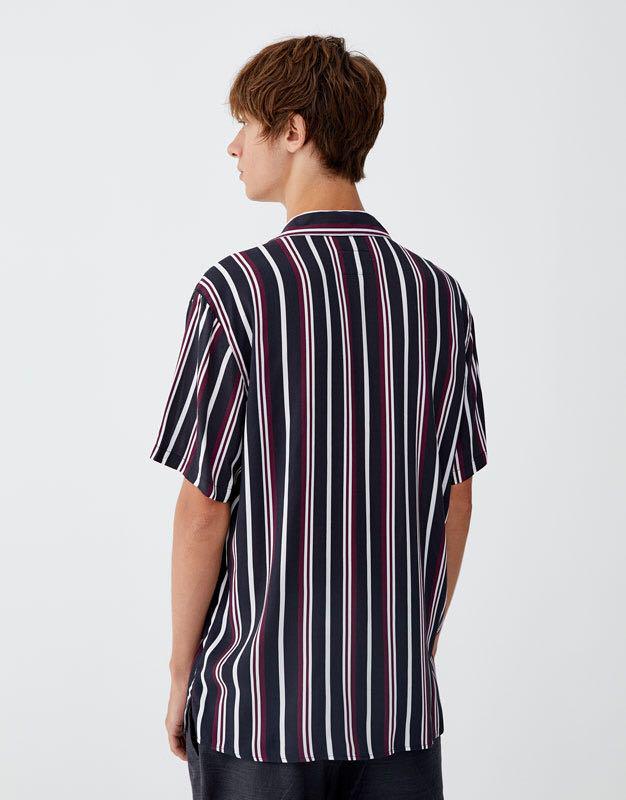 pull and bear striped shirt
