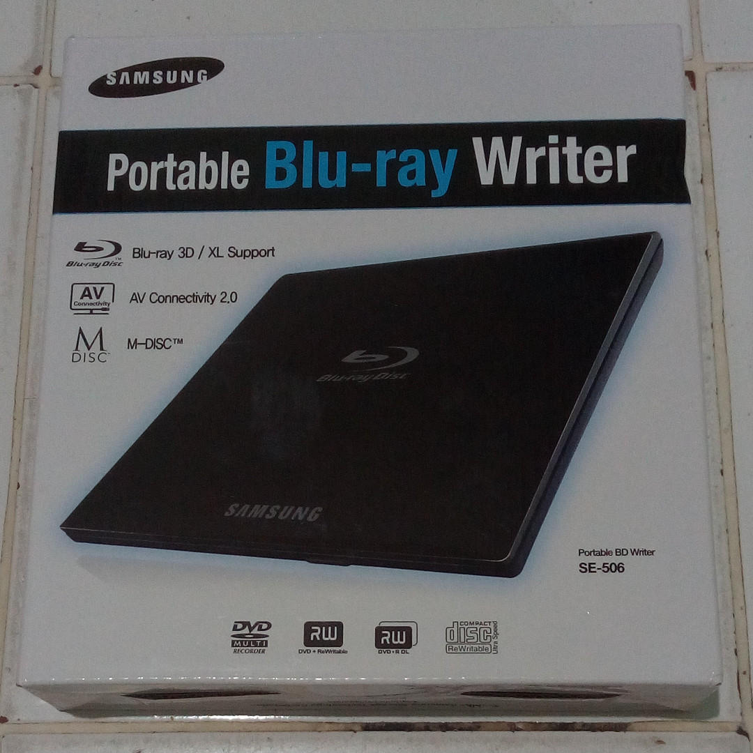 Samsung Bluray Writer Portable Eksternal Musik Media Cd Dvd Lainnya Di Carousell