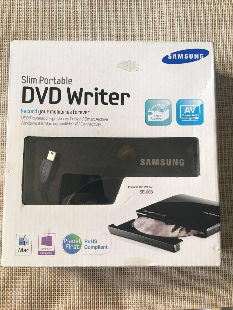 Samsung Slim Portable DVD Writer (Category: Hard Disks & Thumbdrives) located in Las Pinas. Submitted by pbb21 (Listing ID 170786107, Image 1). Description: -Good condition; Slightly used -Item specifications on the photos #carousm2.
