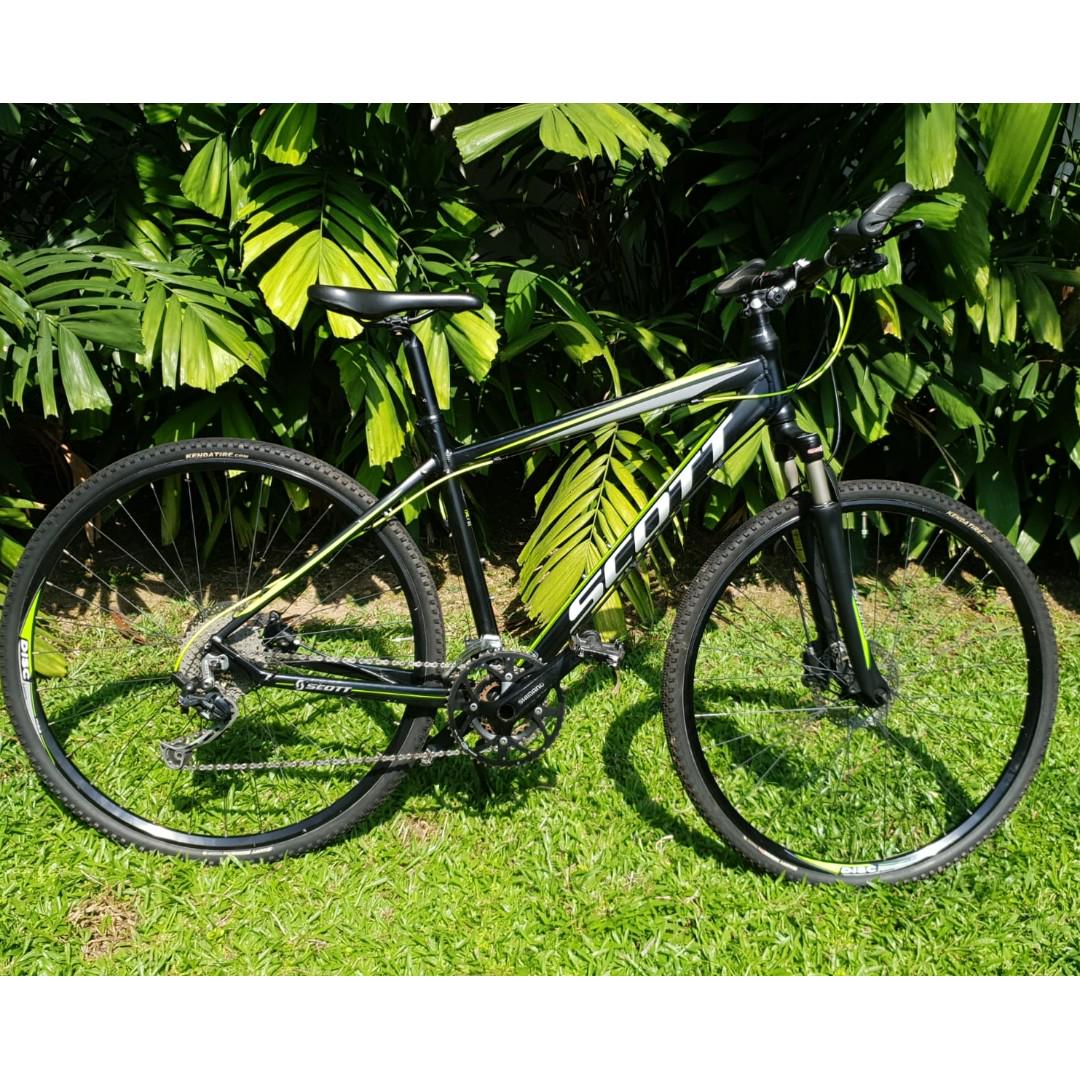 scott hybrid mountain bike