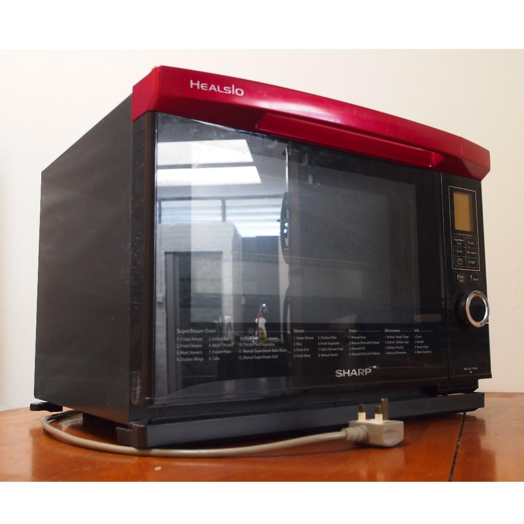 MOVE OUT SALE! SHARP Healsio Superheated Steam Microwave Oven AX1300V