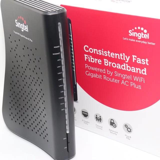 Singtel Wifi Gigabit Router AC Plus, Computers & Tech, Parts
