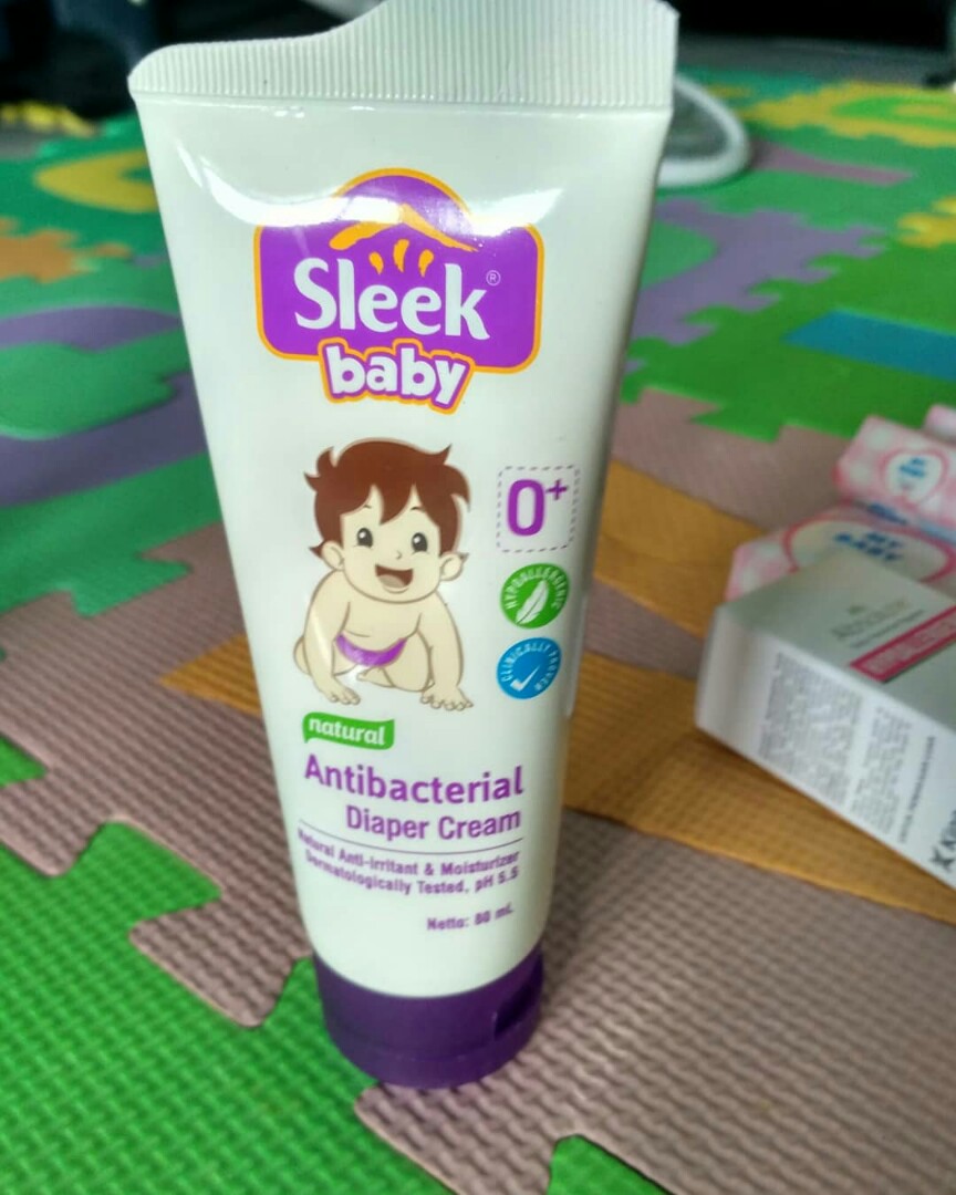sleek baby diaper cream