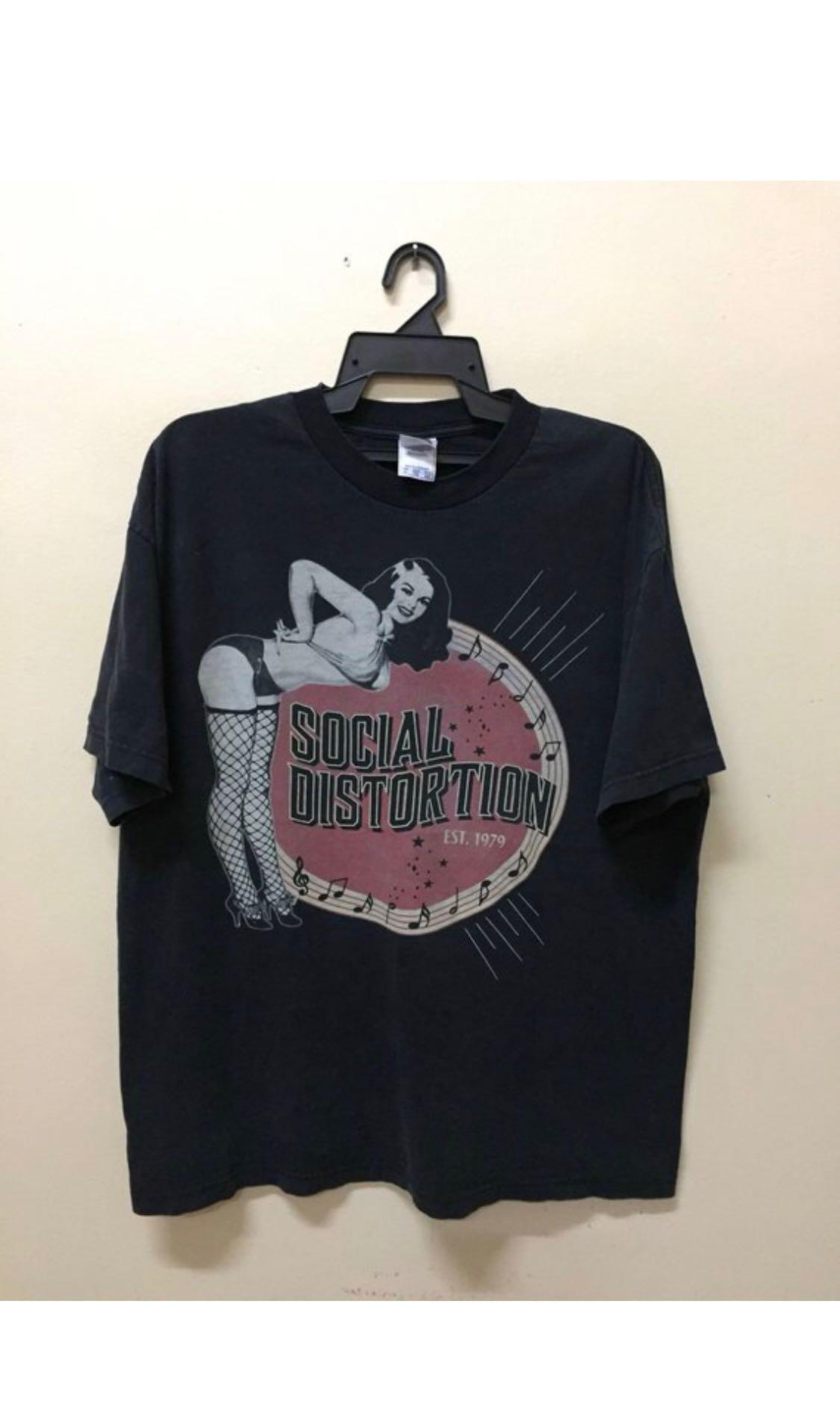 Social Distortion Tshirt Band Tee Promo Tour Live Concert