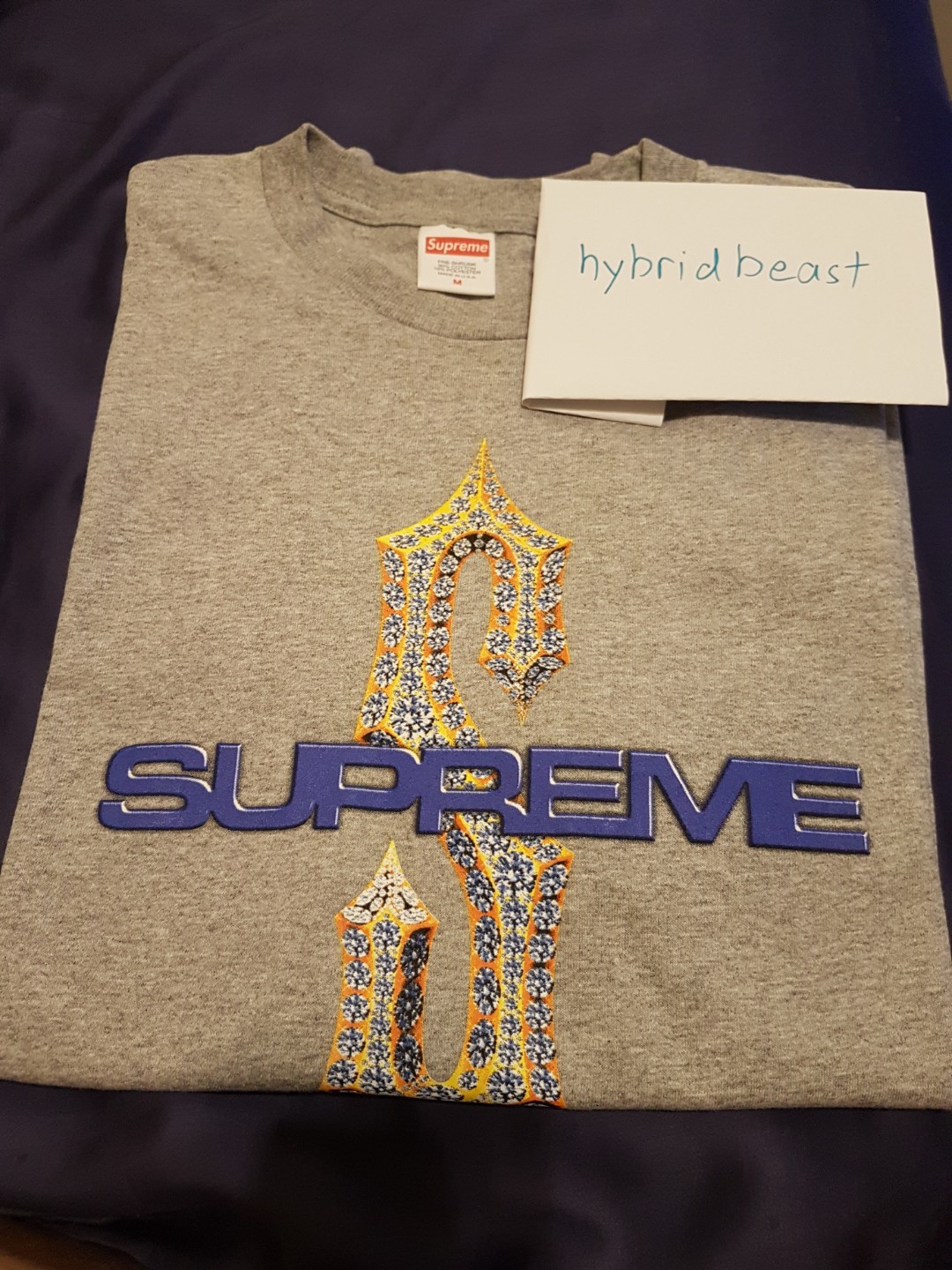 Supreme Diamond Tee Men s Fashion Tops Sets Tshirts Polo Shirts on Carousell