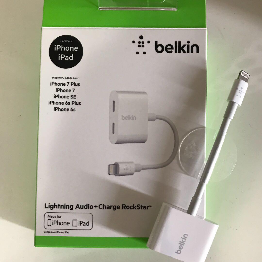 The Belkin Lightning Audio Charge Rockstar Mobile Phones Tablets Mobile Tablet Accessories Mobile Accessories On Carousell